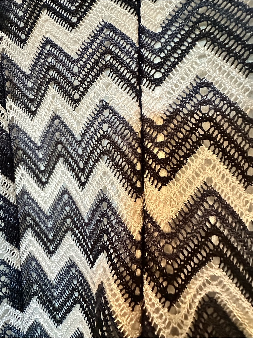 BNWOT Max and Cleo Ava Colorblock Chevron Dress size 8 - Picture 11 of 14